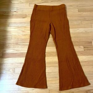Aerie Waflle knit flare pant